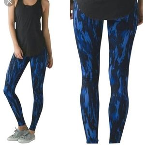 Lululemon Nightsky Harbor Wunder Under Leggings 6